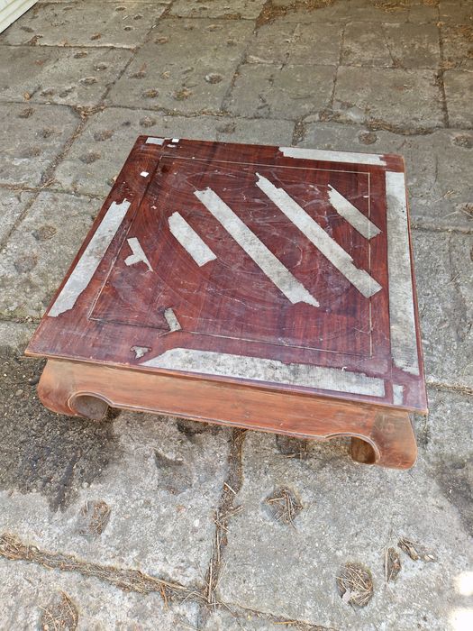 Stolik/Stół Azjatycki z Litego drewna egzotycznego