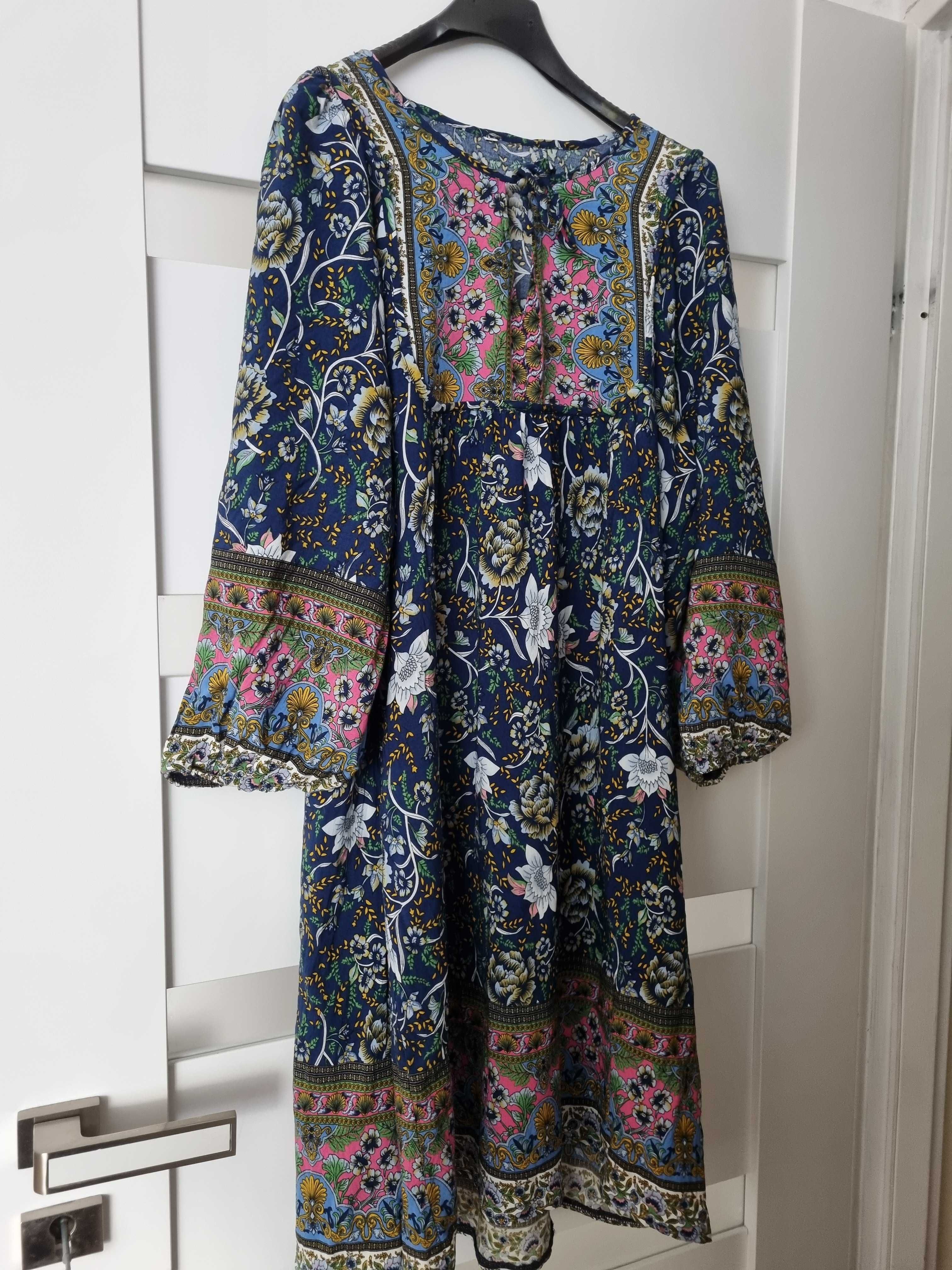 Sukienka boho rozmiar L