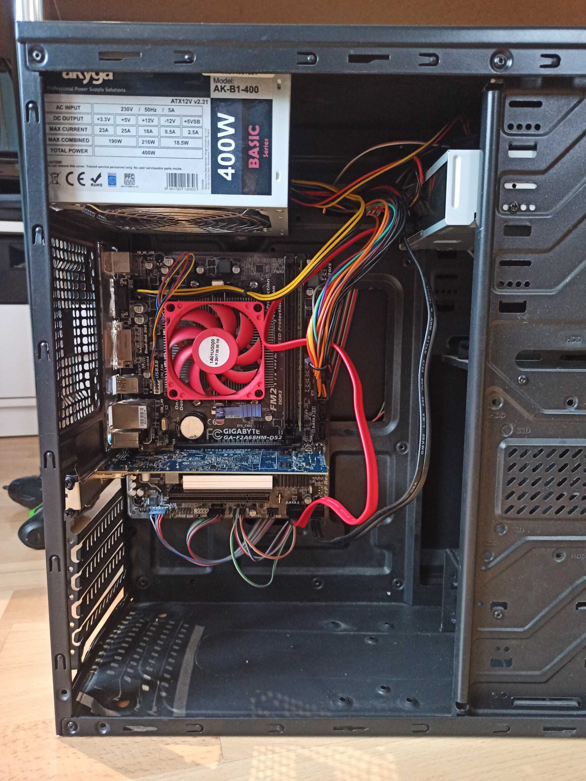 Komputer stacjonarny | AMD Athlon X4 870K | 8GB | SSD | Grafika 1GB