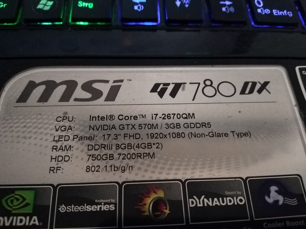 Ноутбук Msi 16 ОЗУ, 3 GB video