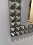 Lustro dekoracyjne 105x85cm - styl glamour/nowoczesny