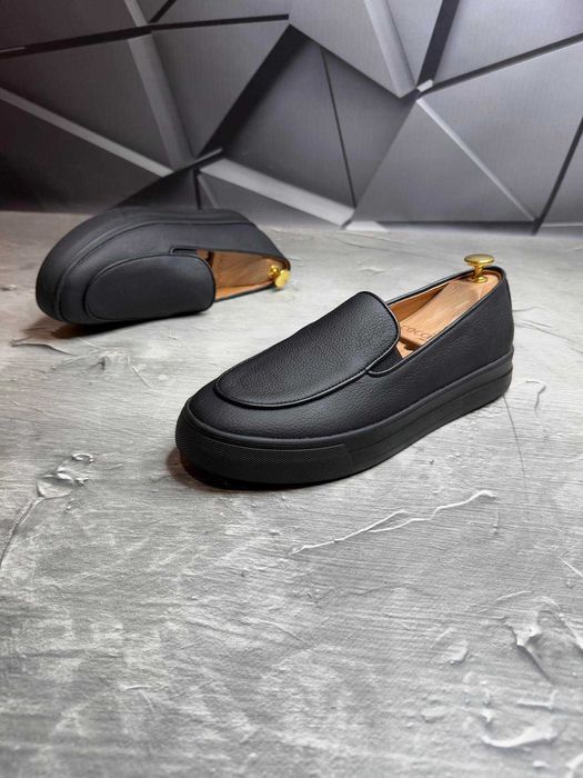 Чоловічі Туфлі Лофери (Шкіра та замша) 40-45 Без предоплати