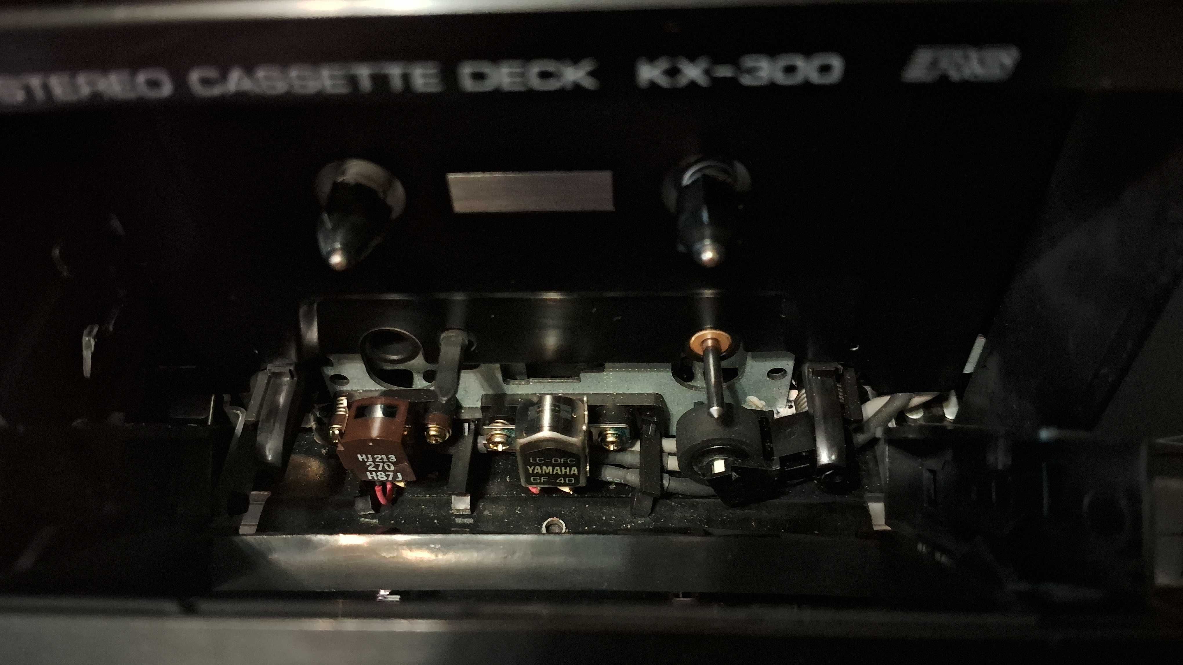 Касетна дека Yamaha KX-300 RS, Amorphous head, Bias control, Japan