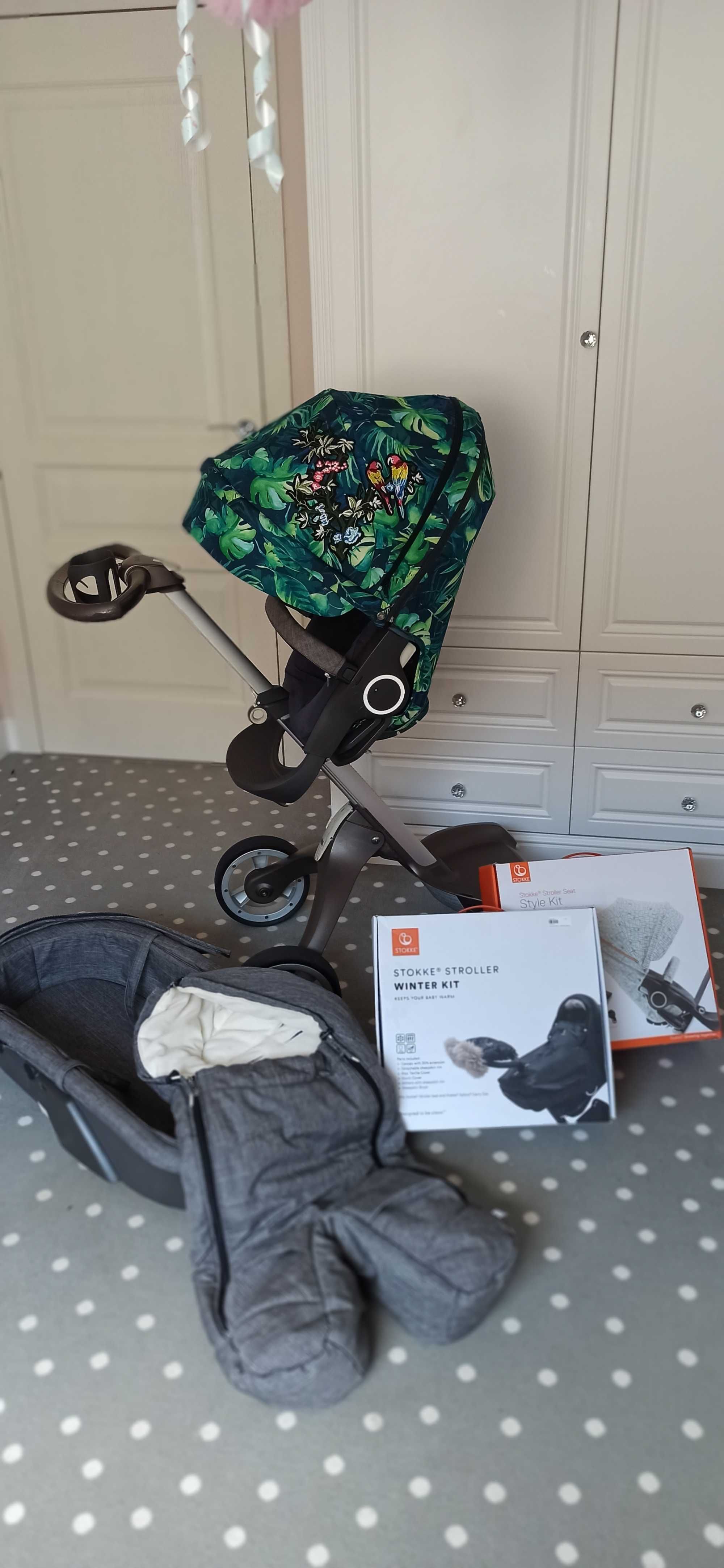 Stokke Xplory 4v , 2w1 gondola + spacerówka