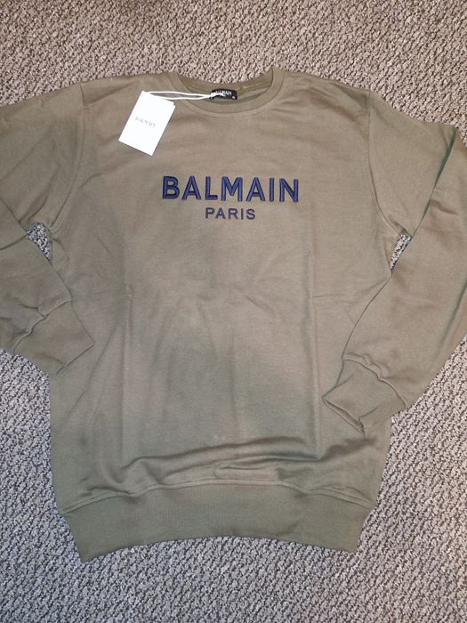 Balmain bluza męska rozmiar S Nowa kolor khaki