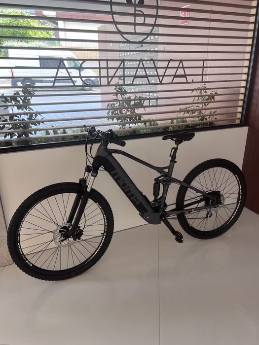Bicicleta eletrica MOMA E-MTB Suspensão Total 29”