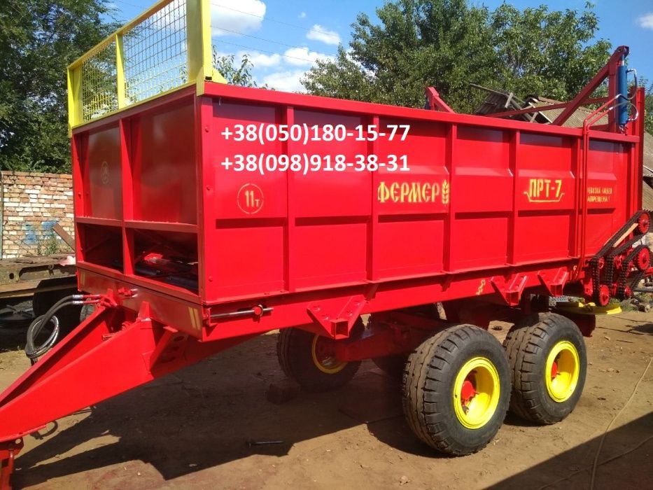 Гноєрозкидач ПРТ-7, ПРТ-10 кур посліду (навозоразбрасыватель),