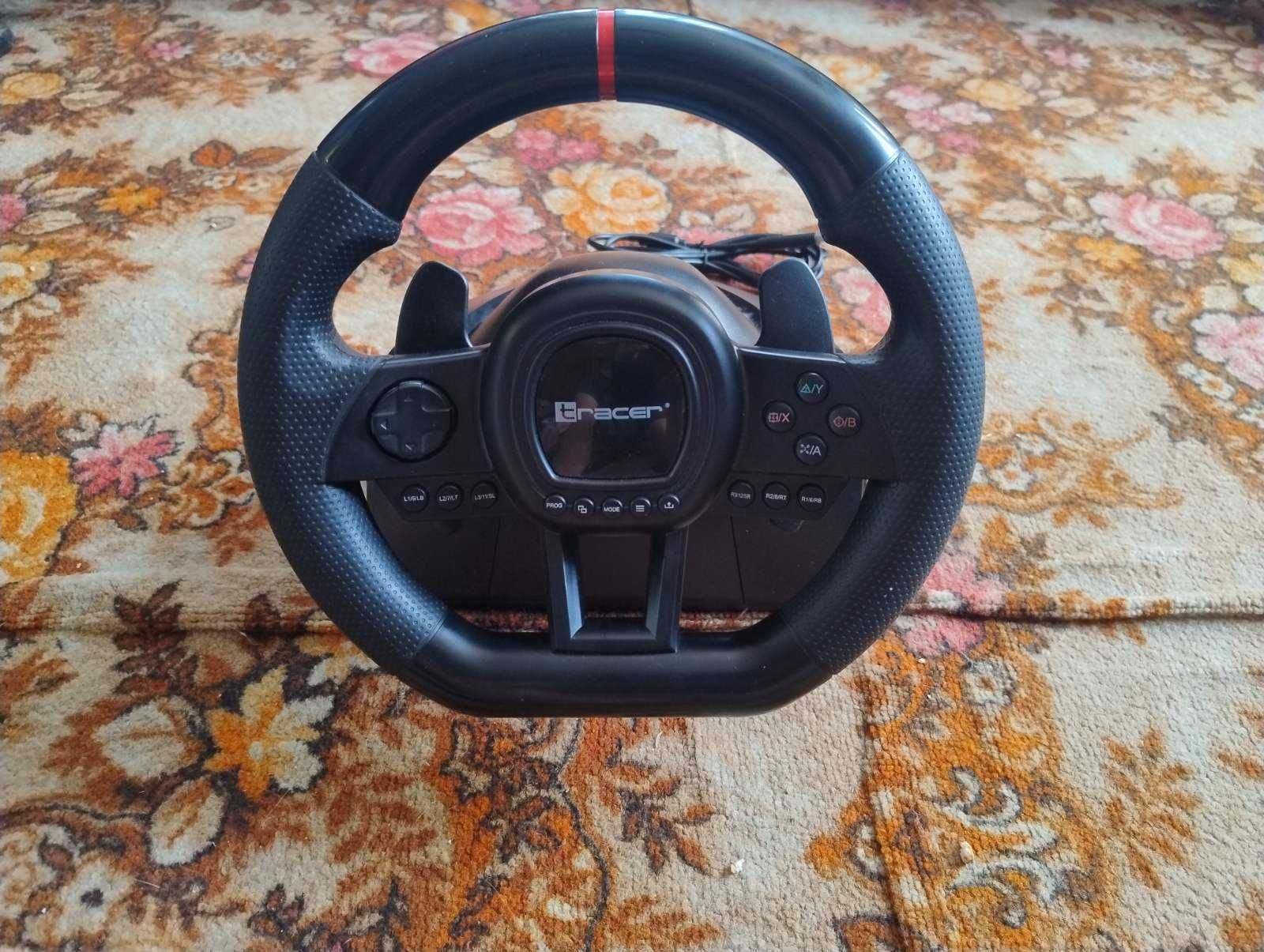 Руль з коробкою передач Tracer SimRacer 6in1