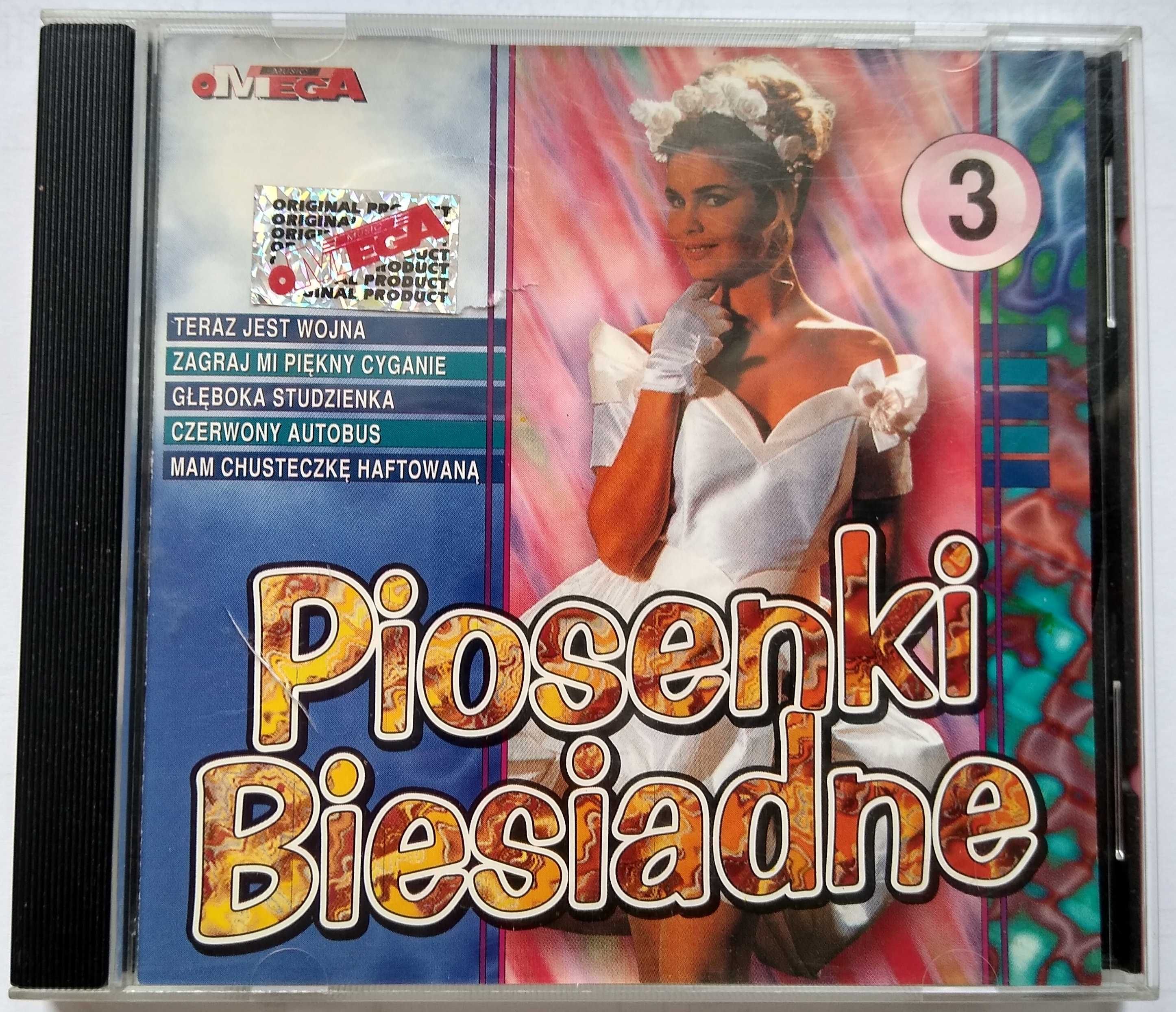 Płyta CD Piosenki biesiadne 3 rok 1996 MEGA