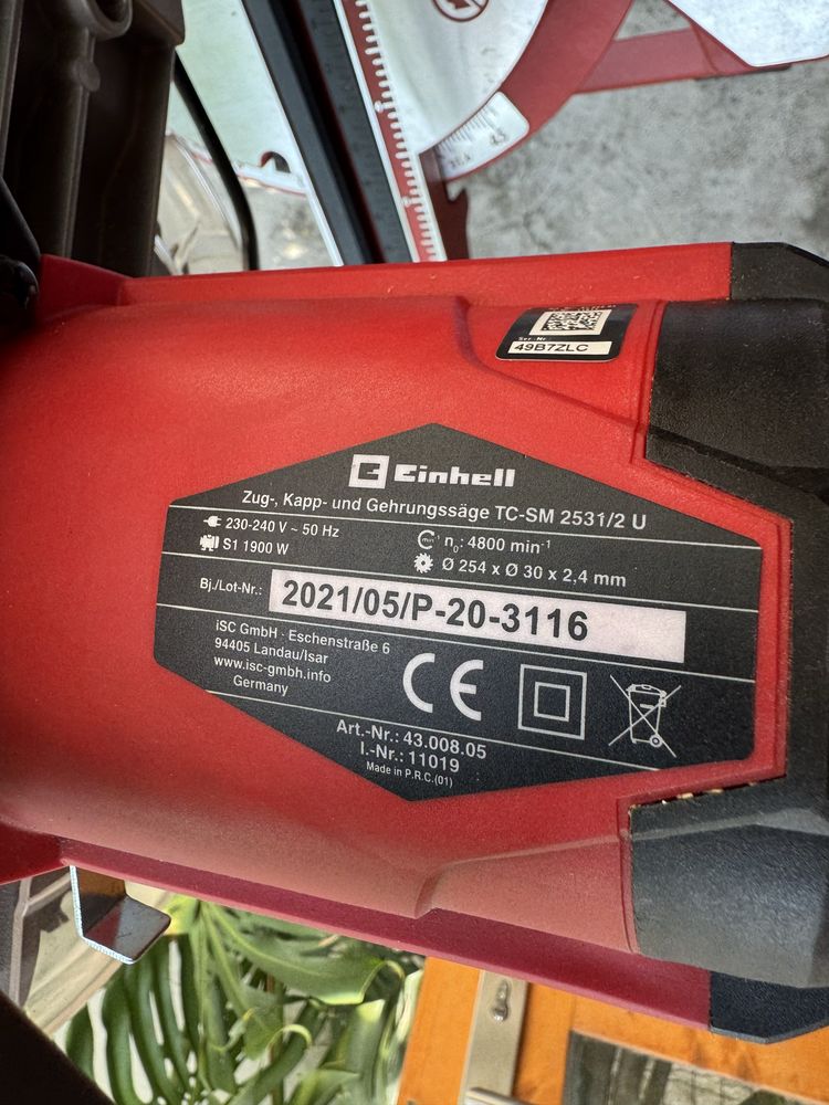 Serra telescopica  esquadrilha Marca Einhel TC-MS 2531/2U