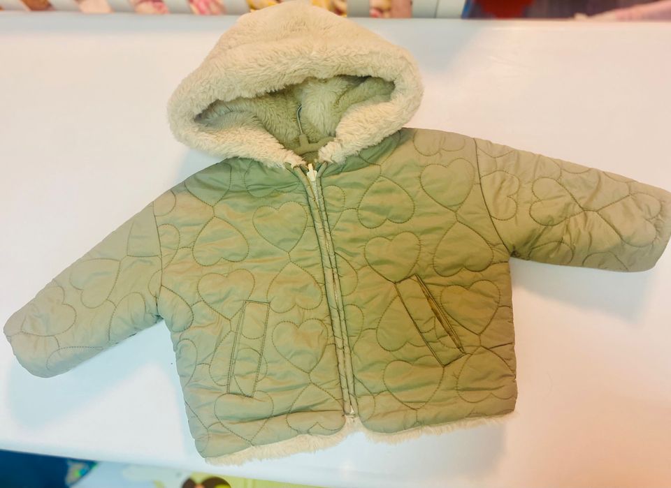 Курточка Тедди зима 2 в 1 размер 86/92 состояние идеальное