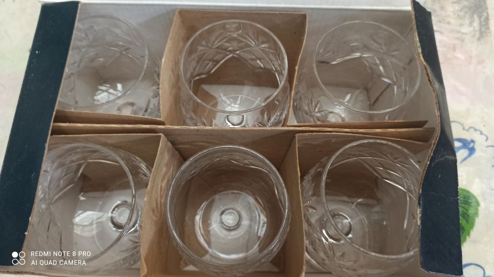 Коньячные хрустальные бокалы Азалия