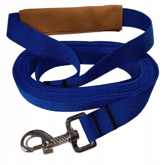 smycz z taśmy dla średniego psa do 5-25kg 2m