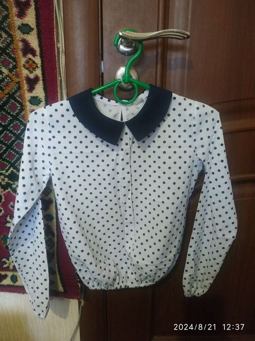 Школьные блузки. Размер 128 по 146.