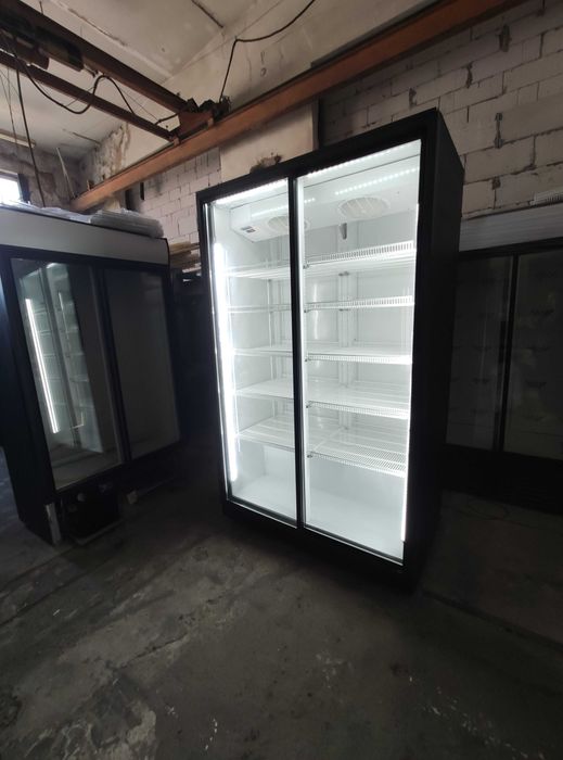 Холодильна шафа вітрина Klimasan Cool 1100 Чорний, Є сервіс! Гарантія