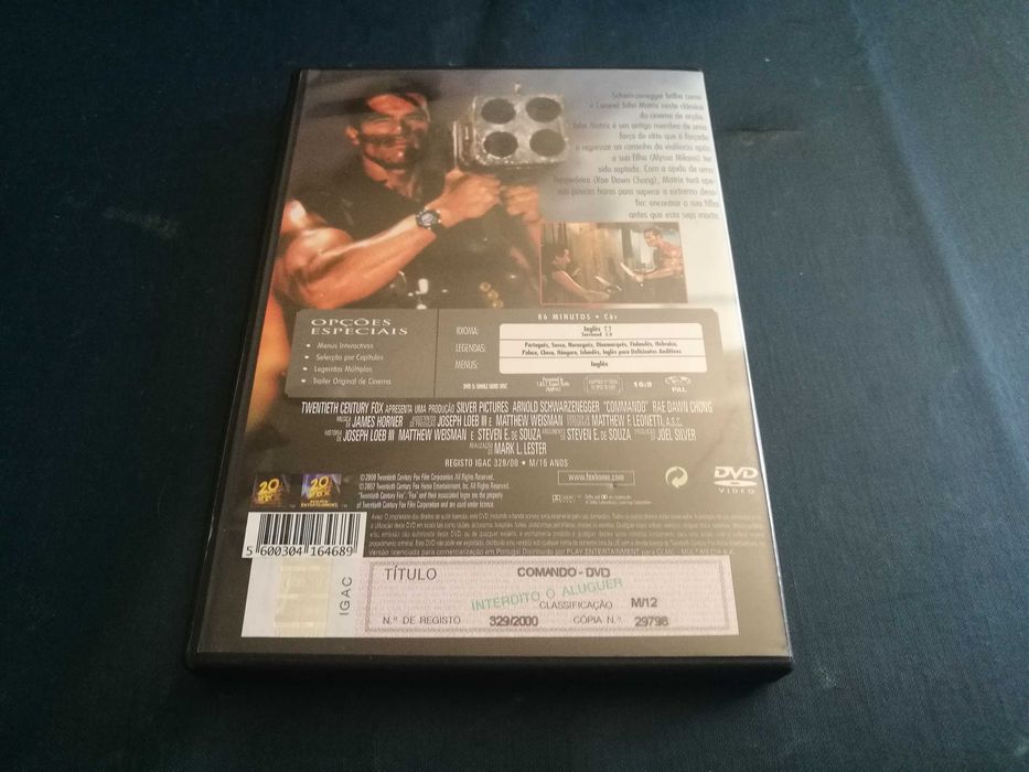 COMANDO	DVD (legendagem em Português)