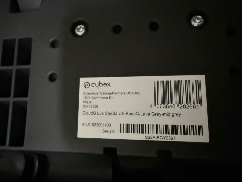 Cybex CloudG Lux SenSa BaseG