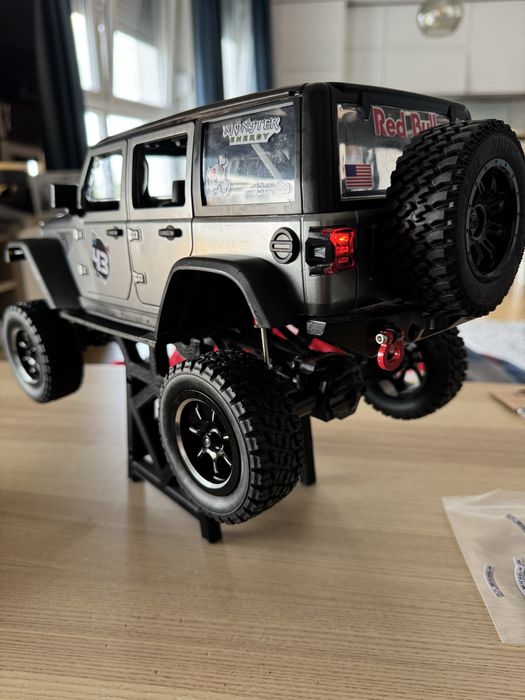 MN 128 RC zdalnie sterowany 1:12 Jeep Wrangler modyfikacje gratis