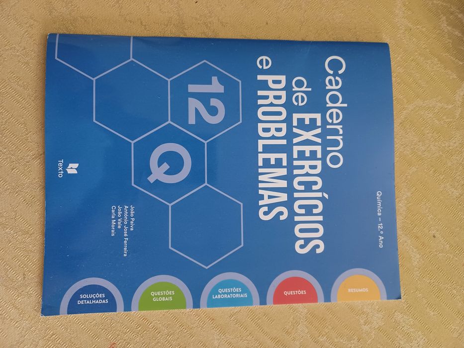 Caderno - 12 Q - Química 12º ano ( NOVO)
