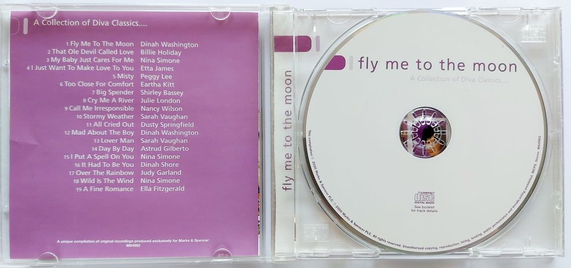Fly Me To The Moon 2000r Peggy Lee Nina Simone Billie Holiday