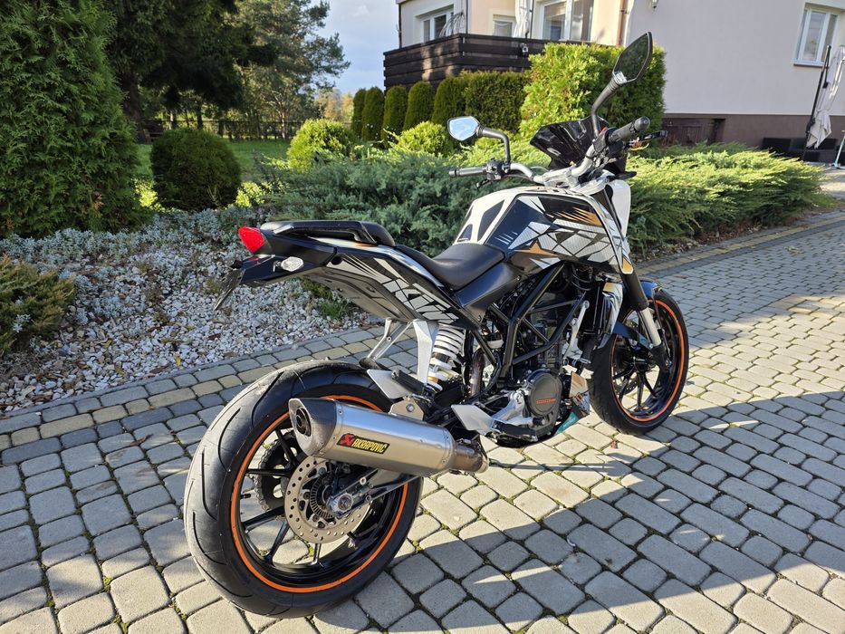 Ktm Duke 125-ABS-Akrapovic-Duzo dodatkow-Dowóz!!!