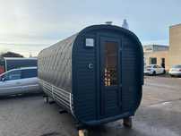 Sauna Kwadro 400cm Wyposażona Sauna Ogrodowa od Producenta z Litwy !!!