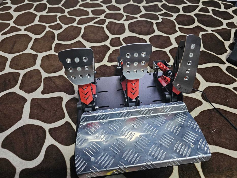Pedais LoadCell SimRacing FeelVR