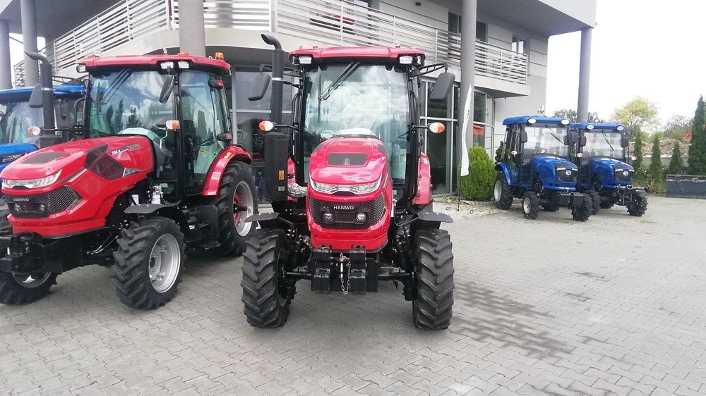 Ciągnik rolniczy HANWO HWB504C , 50 kM, 4x4, rewers, klima, pneumatyka