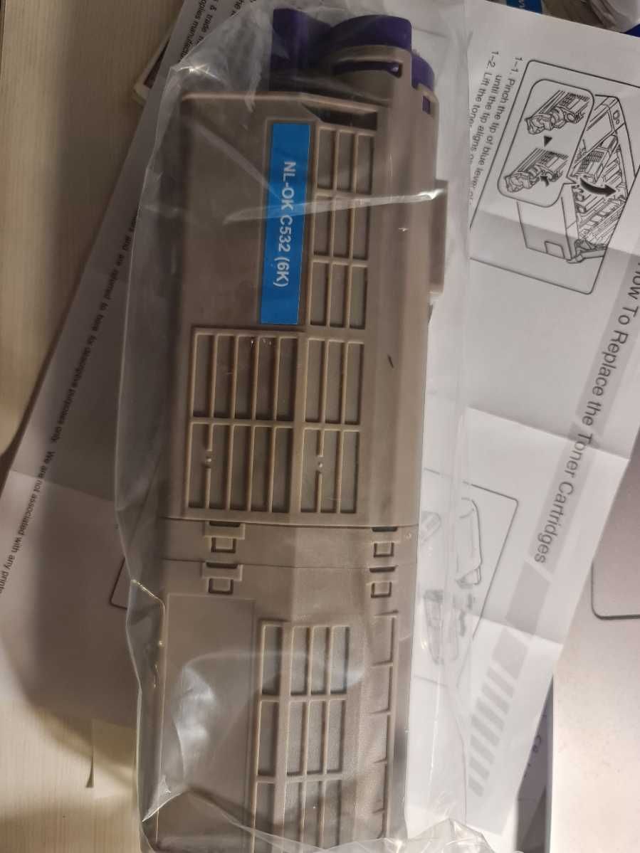 Tonery do drukarki OKI C-532 - komplet