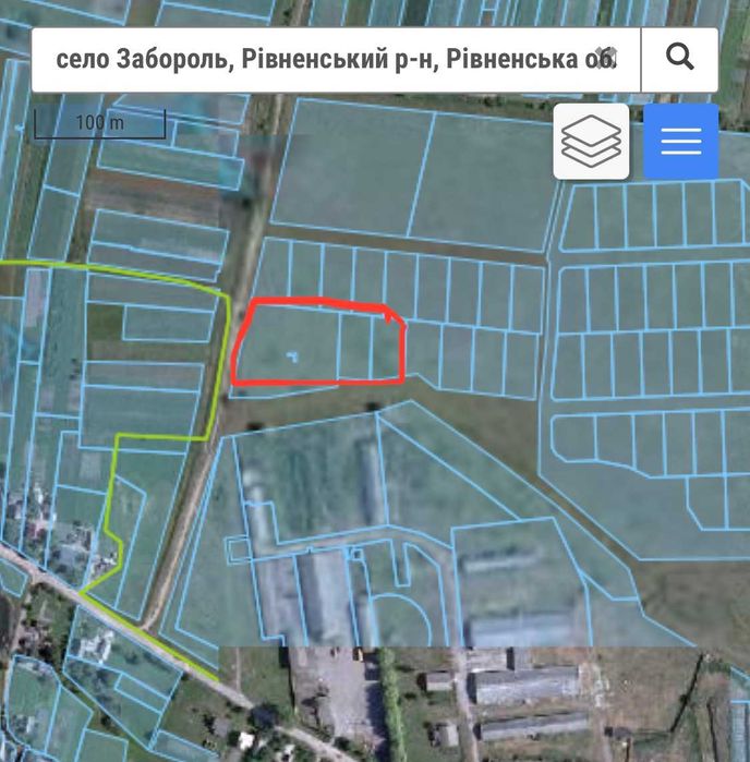 ДІЛЯНКА від ОЛЕКСАНДРА! Забороль під забудову 73 сот. Хороший доїзд