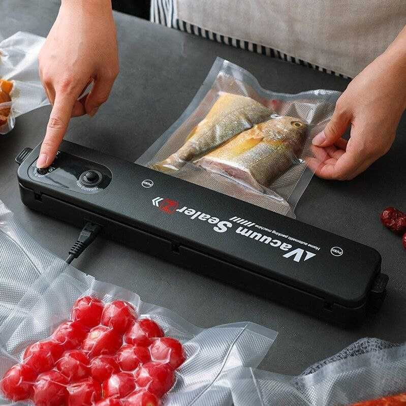 Вакууматор, вакуумний пакувальник продуктів Vacuum sealer