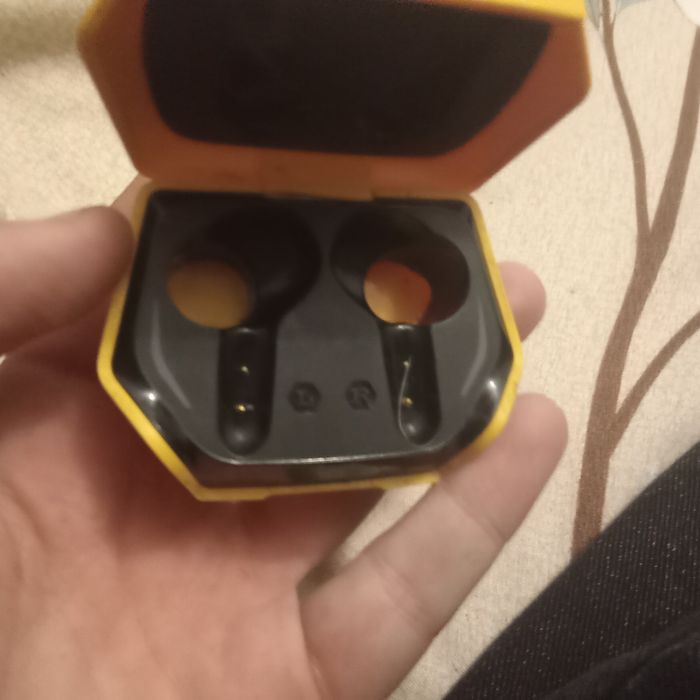 Bluetooth навушники-гарнітура Hoco S21, Yellow