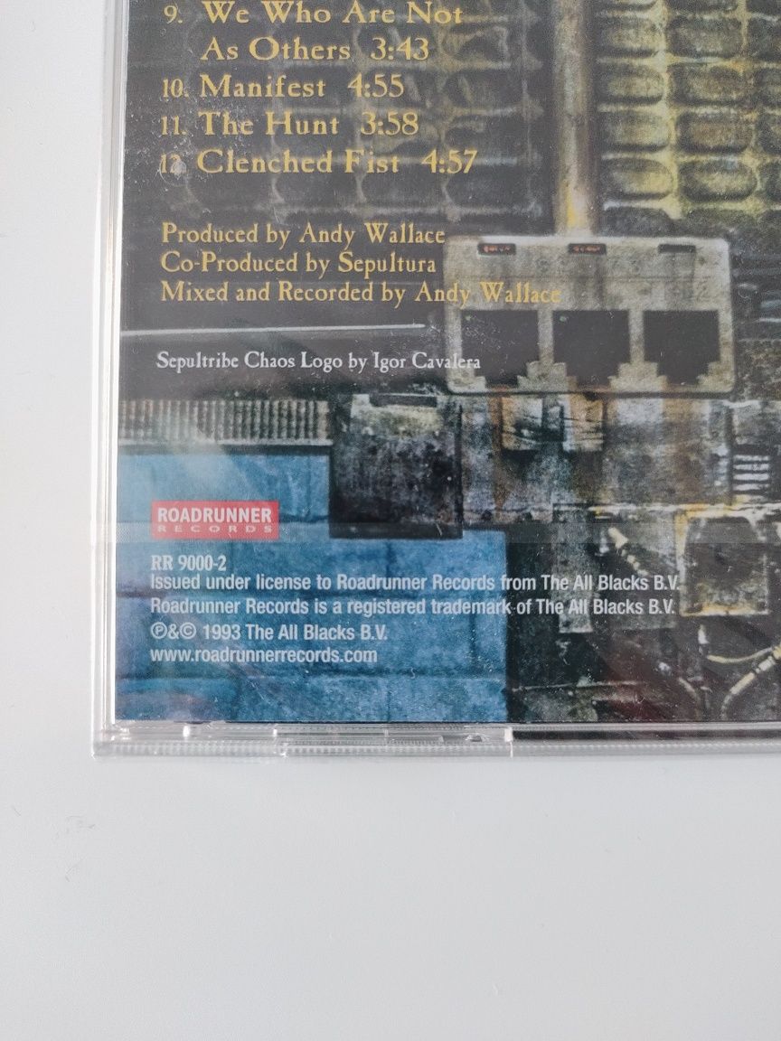 Płyta Sepultura „Chaos A.D.”