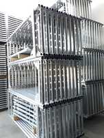 Andaime Europeu de fachada Aço Galvanizado - Layher Compatível