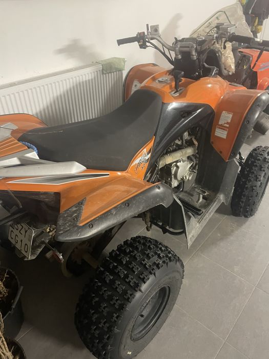 Quad tgb target 325 plug dwa komplety opon teren i szosa wyciagarka