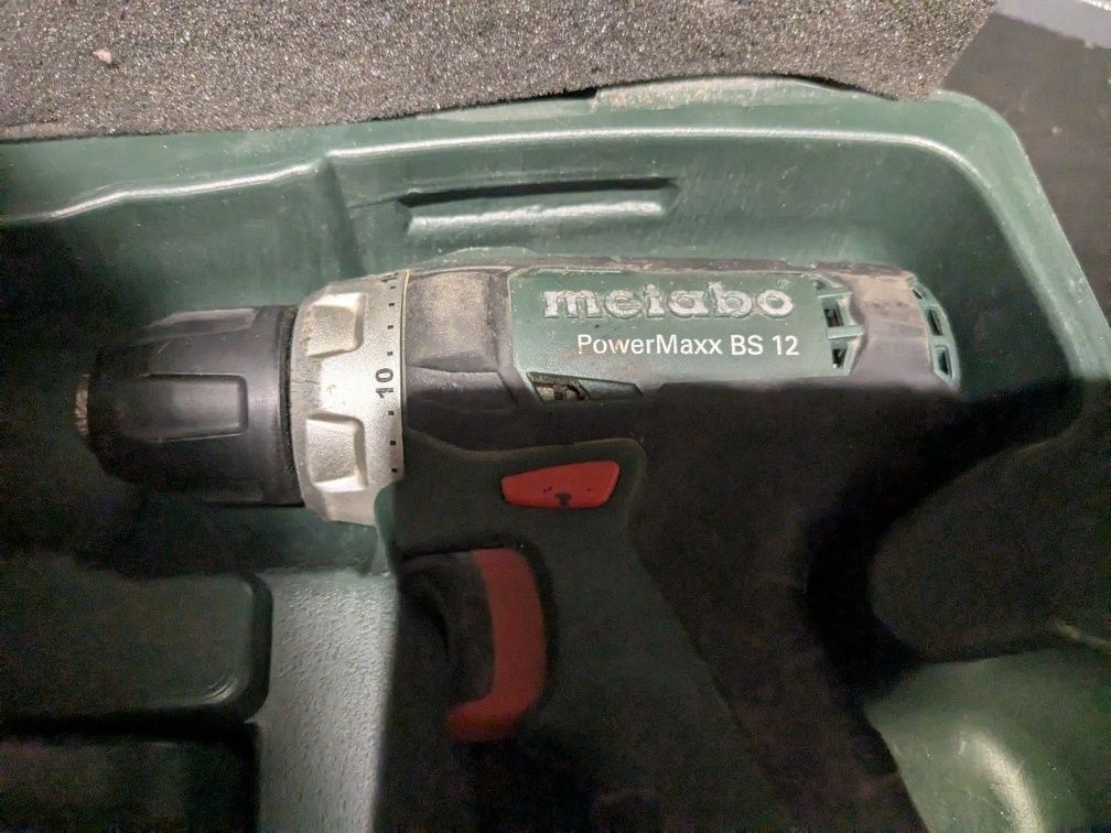 Продам Акумуляторний дриль-шуруповерт Metabo PowerMaxx BS 12 Set