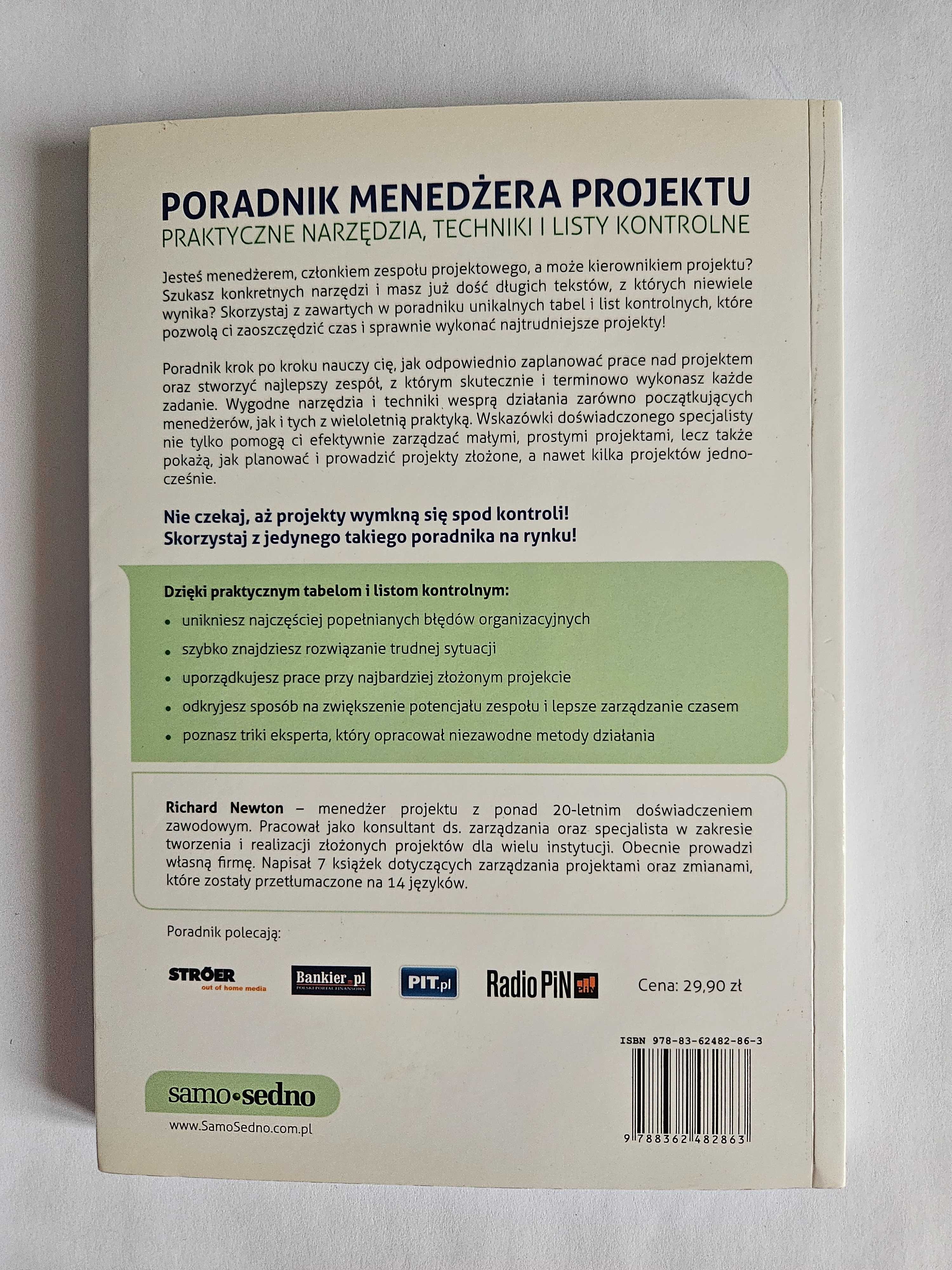 Poradnik MENADŻERA PROJEKTU - Richard Newton