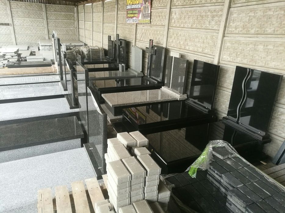 Nagrobki piwniczne, ziemne gotowe wzory oraz na zamówienie.