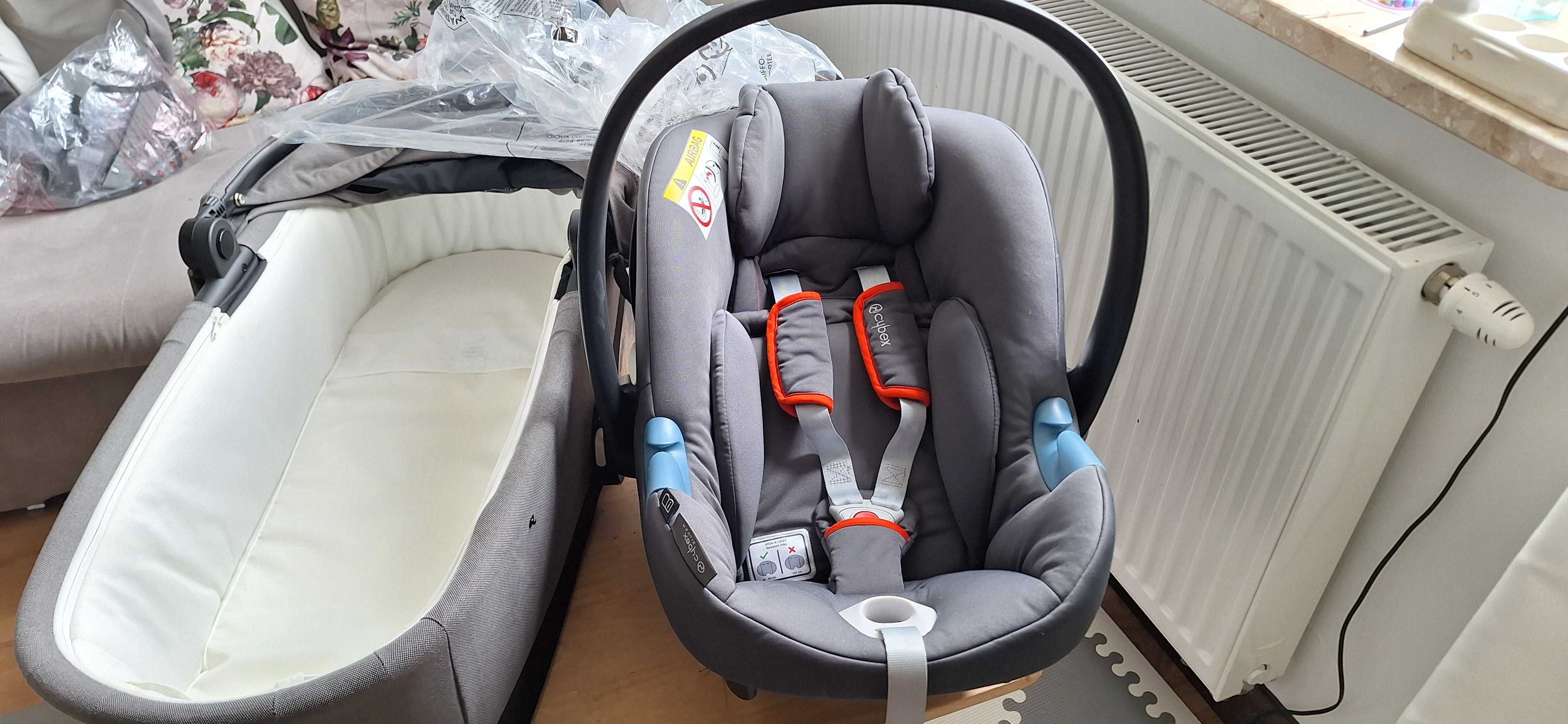 CYBEX BALIOS S LUX  wózek 3w1 z fotelikiem  Cybex Aton 5