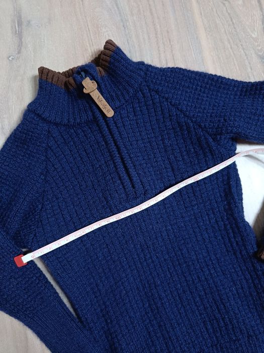 Vikafjell gruby wełniany sweter wool 2 lata