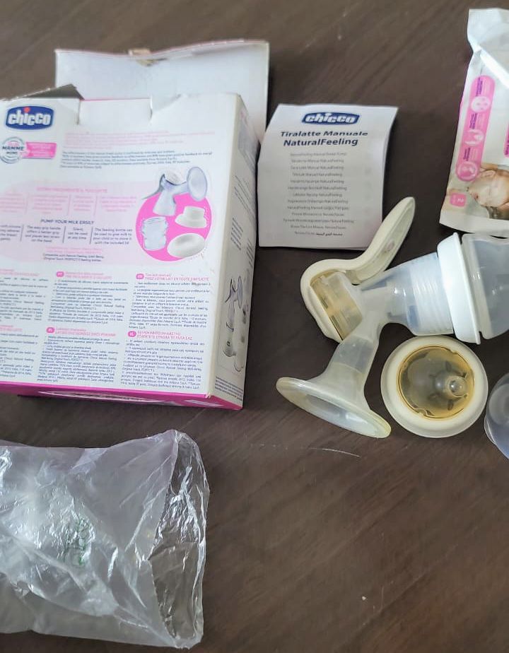 Bomba extratora de leite materno