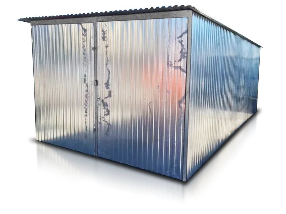 blaszak 3x5 garaż blaszany z montażem