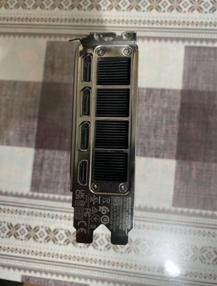 Відеокарта RTX 3080