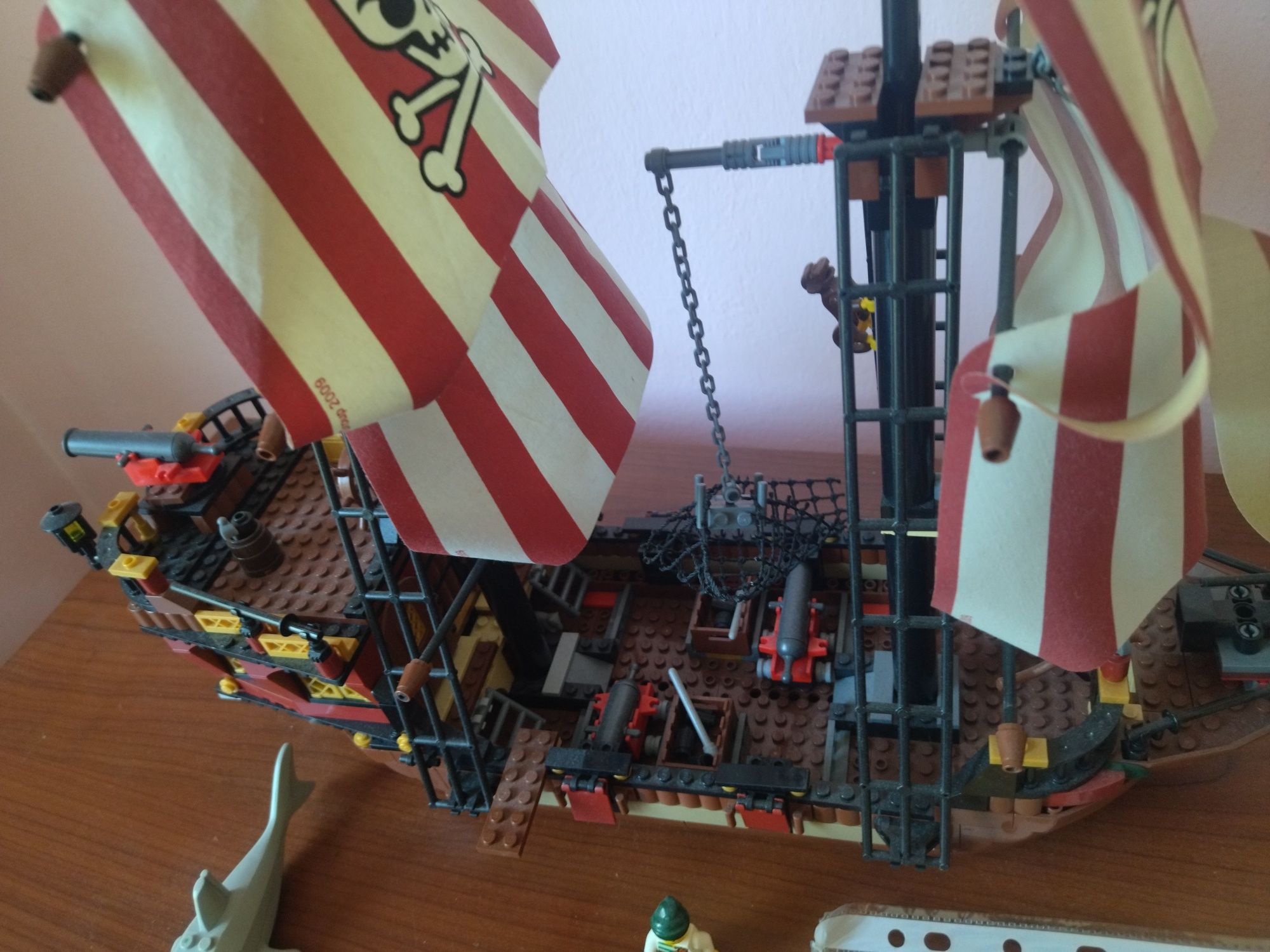 LEGO pirates 6243 perła Czarnobrodego statek piracki
