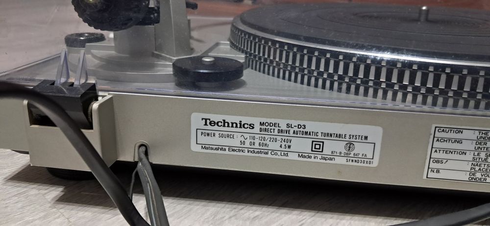 Gramofon technics sl-d3
