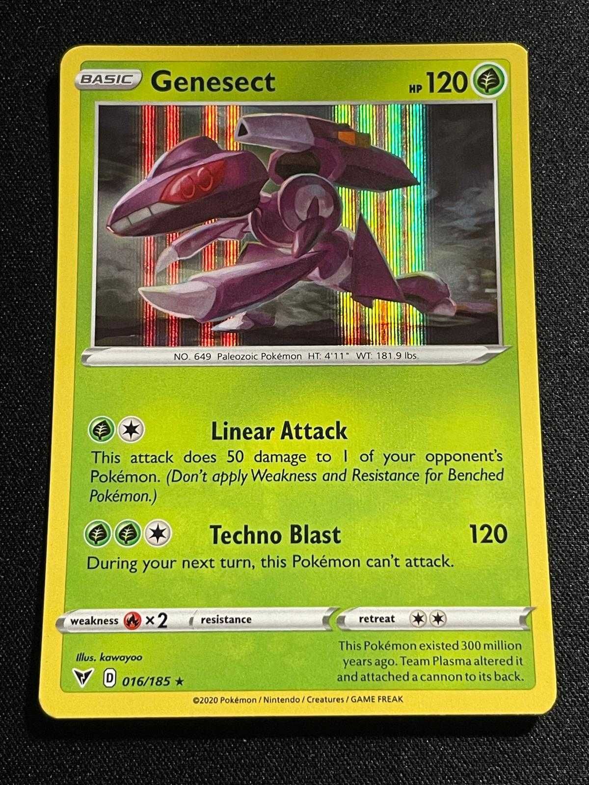 Carta Pokémon Genesect 16/185 Vivid Voltage