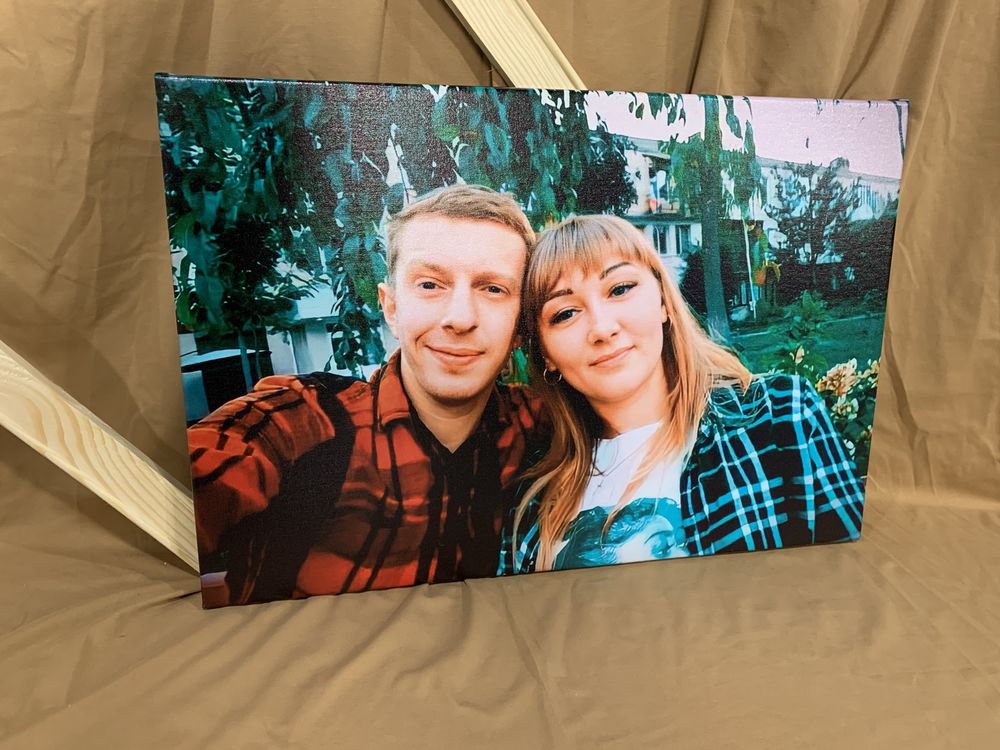 Фото на полотні, холсті.Колаж, Арт портрет, фотокартина, подарунок