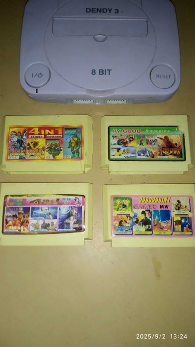Картридж SNES Super Nintendo, картриджі Sega, приставка Dendy 3 ZW8323