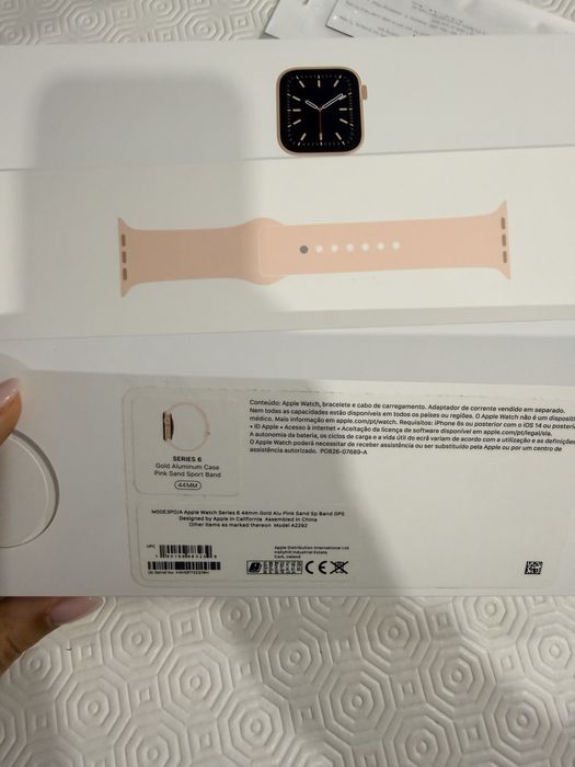 Apple watch 6 - 44 mm rose gold