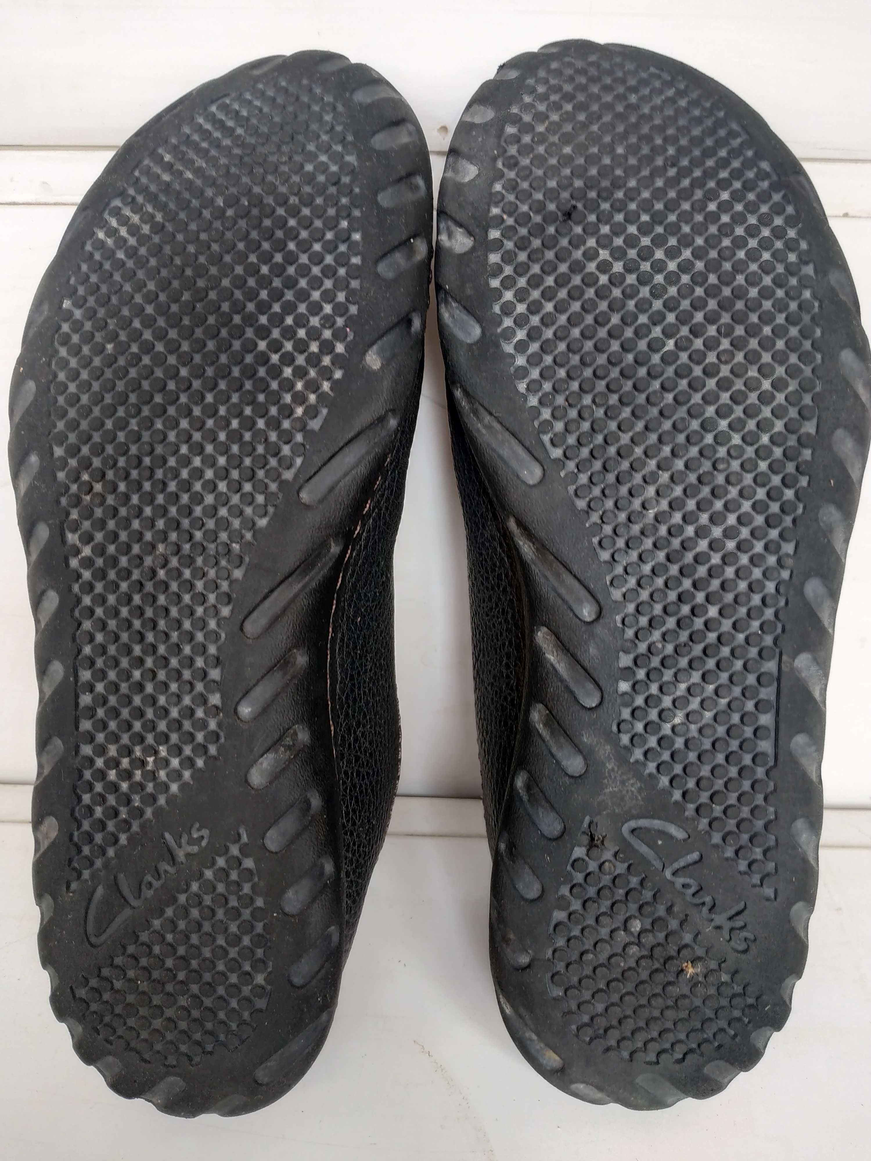 Clarks мокасины слипоны кожа 41,5р.